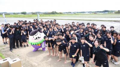 モロと集合写真
